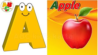 ABC Song's | abc phonics song for toddlers| nursery rhymes | a for apple