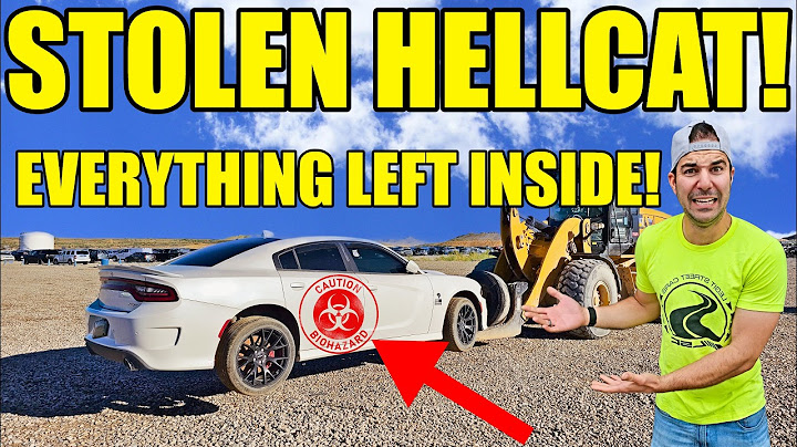 I Bought A CHEAP STOLEN HELLCAT 2,000 Miles From Home! Driven For YEARS Before Police Found It!