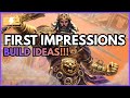 GILGAMESH JUST JOINED SMITE 2 | FIRST IMPRESSIONS AND BUILDS
