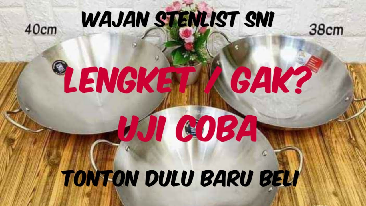 Wajan stenlis golden flying fish LENGKET / TIDAK ???