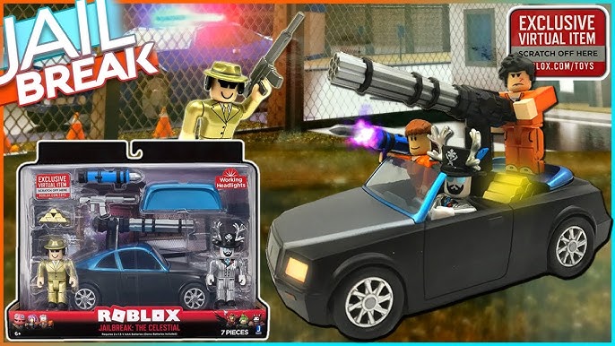 Pack Action Figure Jailbreak: Roblox Great Escape 24 Peças - Sunny