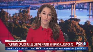 Supreme Court Rules on Trump Financial Records