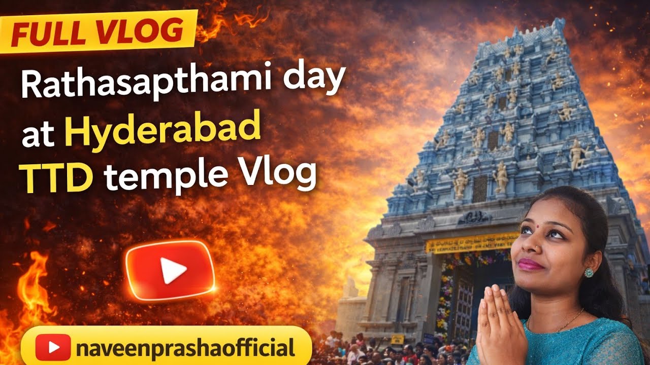 హైదరాబాద్ TTD టెంపుల్ 🔱🙏🙏#newvideo #temple #vlog #thirumalathirupathi 