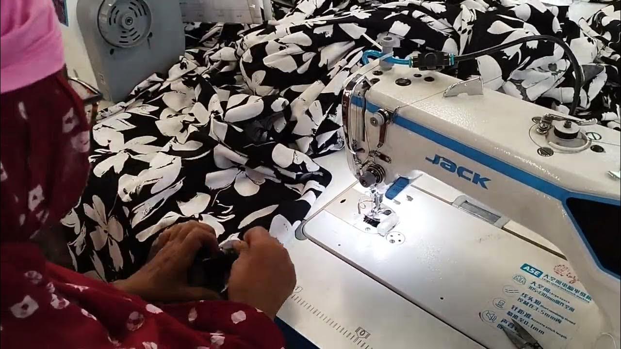 Btm Hem Rolling by SNL using machine gauge with special guide (Linen