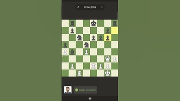 Pause to Solve - Chess.com Daily Puzzle - 30 October, 2025