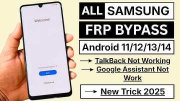 All Samsung FRP Bypass Fix Gmail Account Unlock — New Trick 2025 | Android 11/12/13/14 — Without PC
