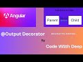 How to Pass Data from Child to Parent in Angular using @Output(Basic to Advanced)