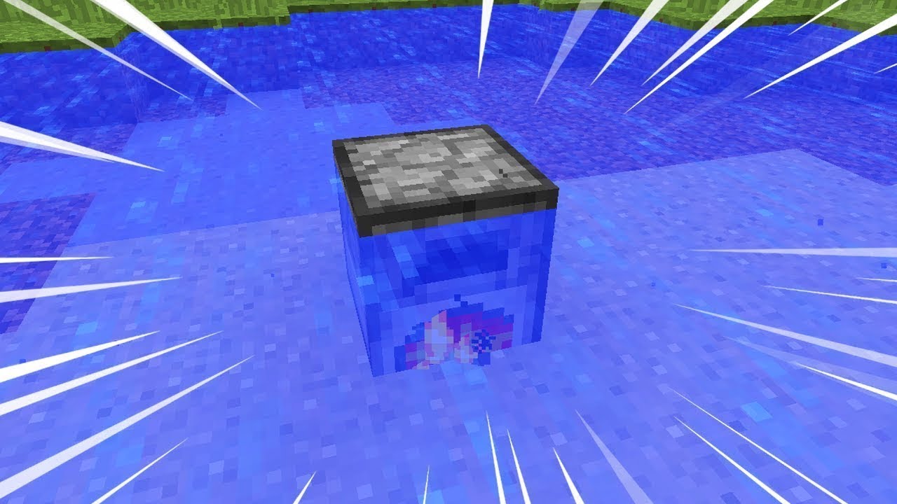 Coloquei uma Fornalha na Água do meu #Minecraft com Mods #Shorts