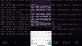 Использование средств анонимизации с помощью Termux и OrBot+VPN screenshot 1