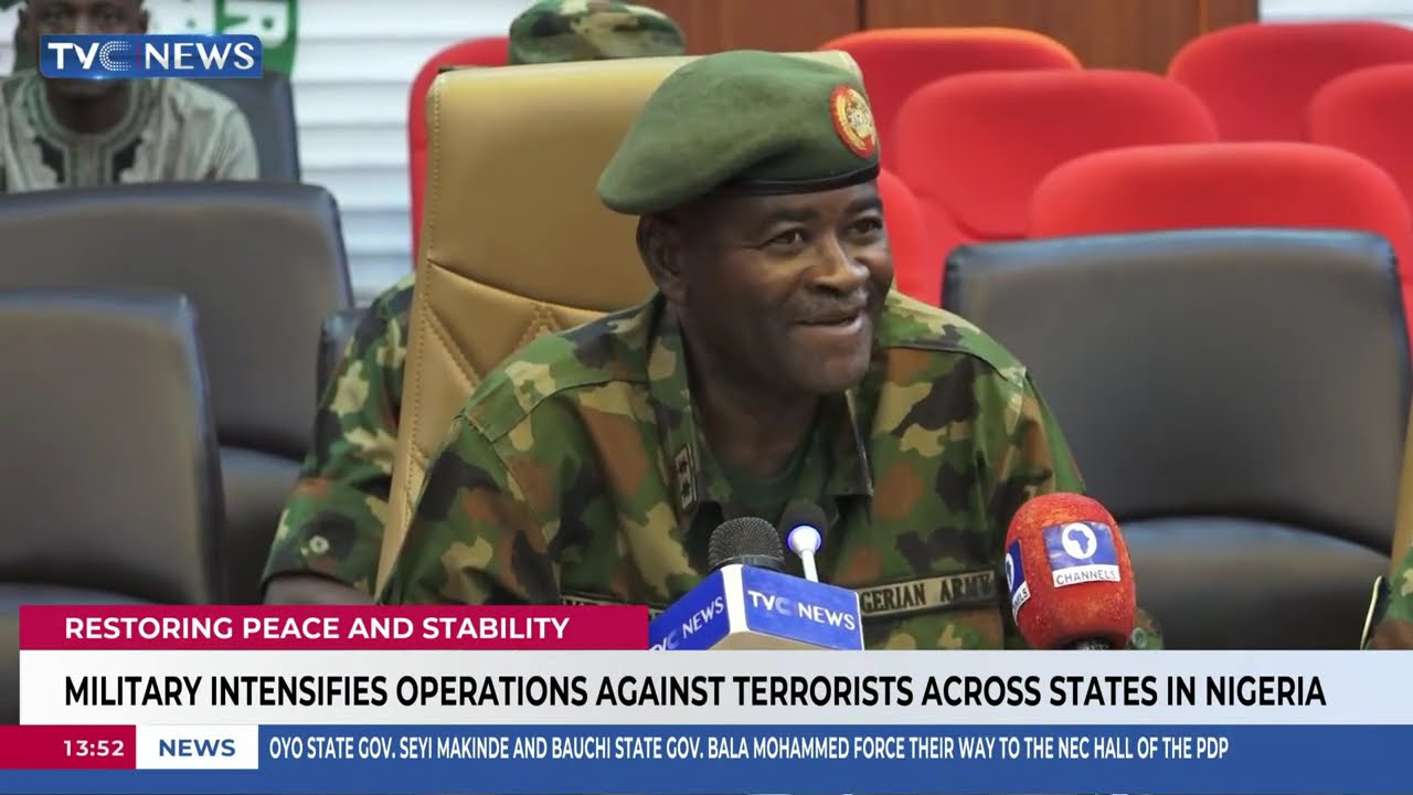 Military Intensifies Operations Against Terrorists Across States