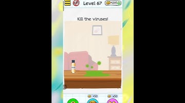 #Braindom: Brain Game Test #nieuw #level67 Dood de virussen gameplay #trending