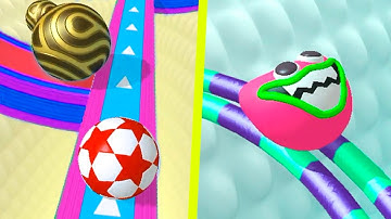 Action Balls 3D (Reverse Levels 117-119) - Speedrun iOS, Android | Updated Race-104