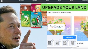 OVERLINE NETWORK METAVERSE: HOW TO PLACE  ōTreats  ON YOUR  ōland  TO UPGRADE IT