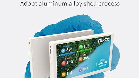 3.5 / 5 Inch IPS Type-C Secondary Screen Mini Computer USB Display CPU GPU RAM HDD Monitor with