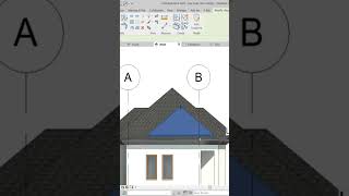 Different levels roofing #revit #chiefjudge