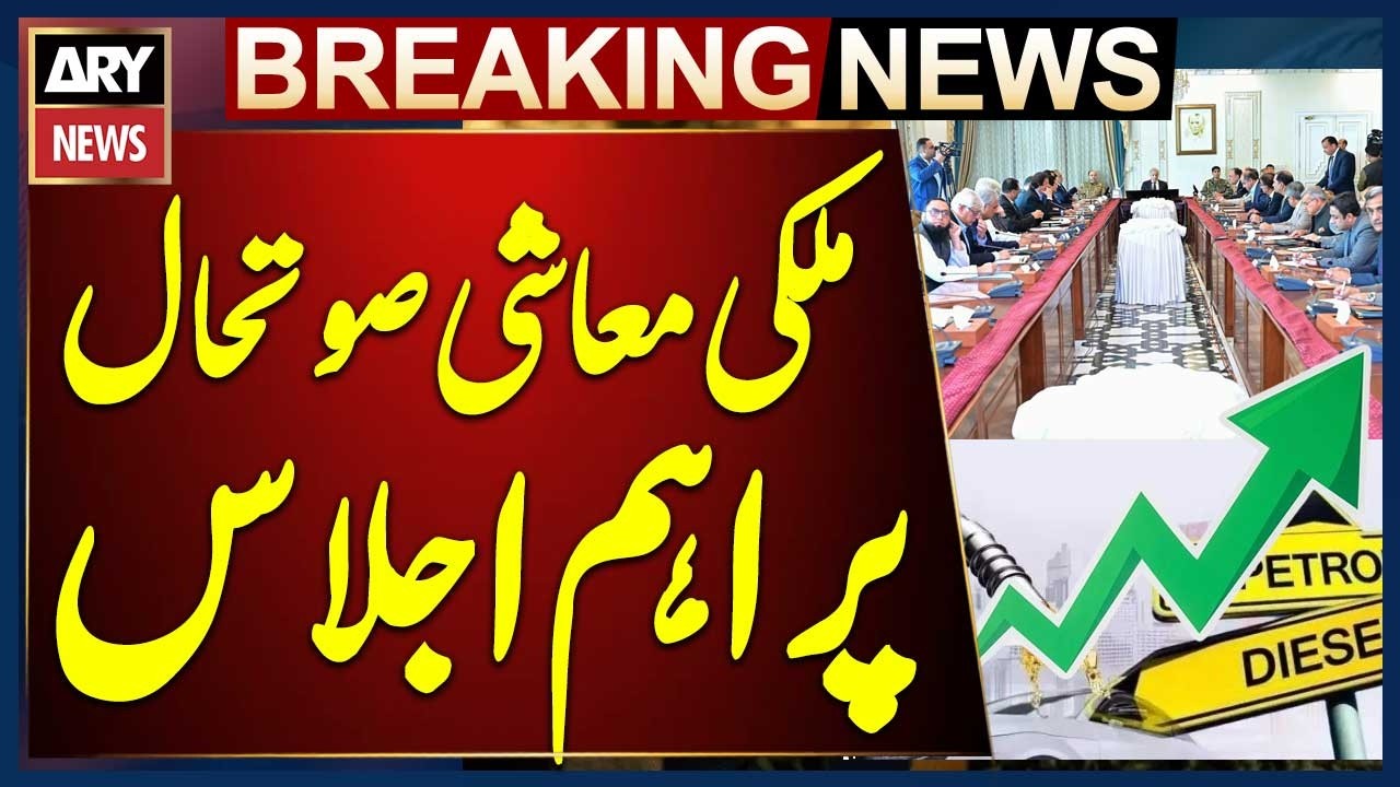 PM Shehbaz Sharif chairs meeting to review Pakistan's economic situation