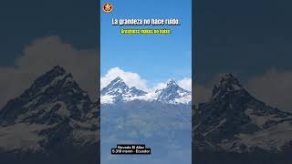 La grandeza no hace ruido