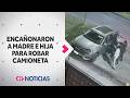Tres delincuentes detenidos tras robo de camioneta a ciudadana coreana y su hija en Las COndes
