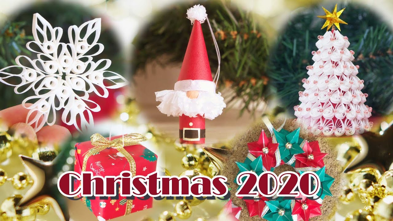 DIY 5 Christmas Craft Ideas!! - YouTube
