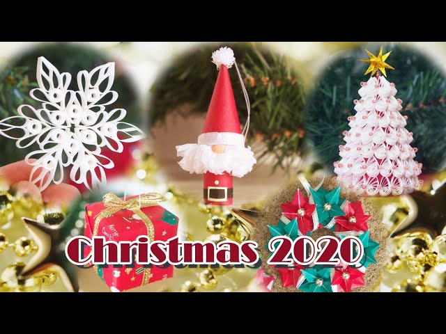 DIY 5 Christmas Craft Ideas!! - YouTube