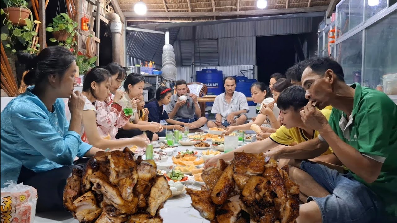 Làm Ngay 7 Con G,à Nướng Mật Ong Thơm Ngon Nức Mũi Đãi Cả Nhà ! |BĐMV&Family