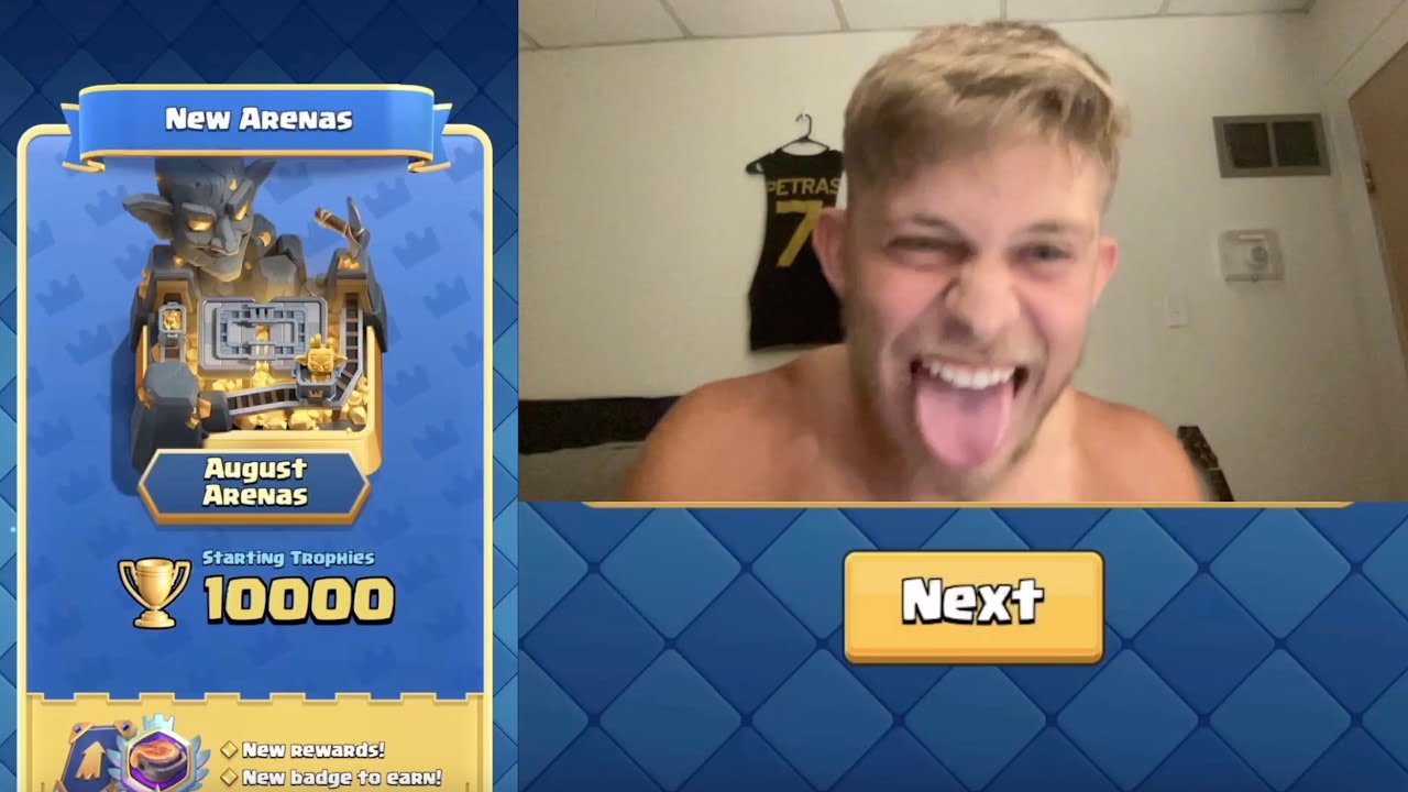 how to get 10k trophies in clash royale