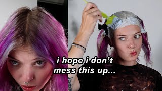 bleaching my own hair for the first time in 7 months by Crystal Lindy 36,858 views 1 month ago 16 minutes