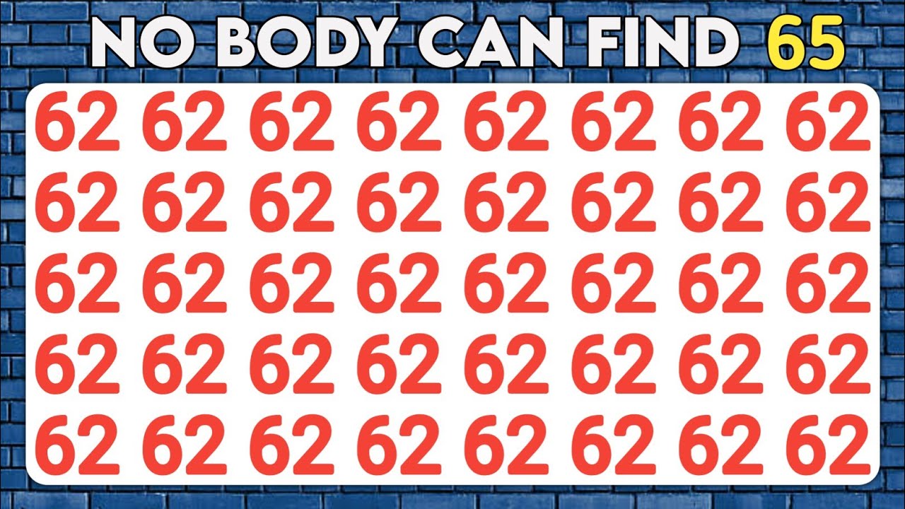 Find the odd one out - Number and letter Focus Edition | Observation ...