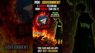 Government: "Telegram Is Banned" 😎 VPN Users: 😏🔥