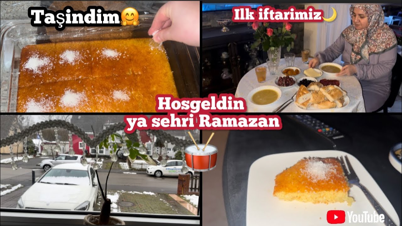 Ben geldim🙋🏼‍♀️| Hosgeldin ya sehri Ramazann 🌙 | Annemle ilk iftar | Tasindim | neden yoktum🤔