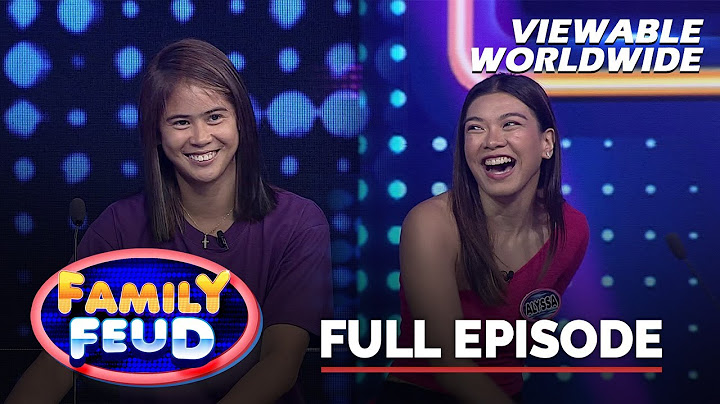 Family Feud: ALYSSA VALDEZ AT DEANNA WONG, READY TO SET, SPIKE, AND WIN! (Full Episode 521)