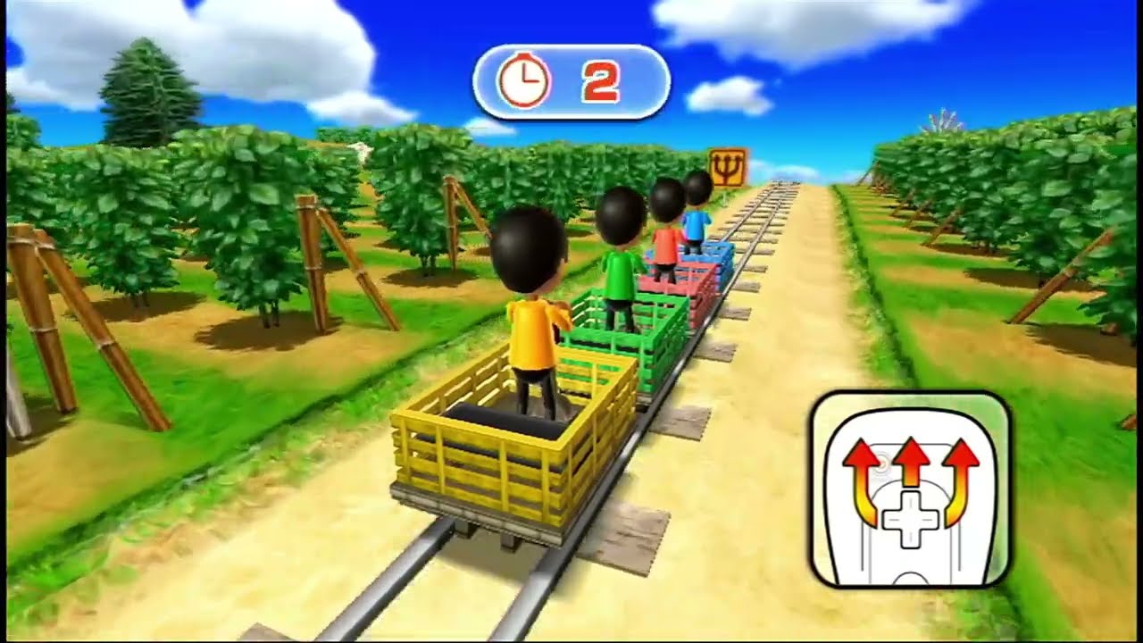 Wii Party - Risky Railroad/Risky Railway - The Rarest Tie Ever!