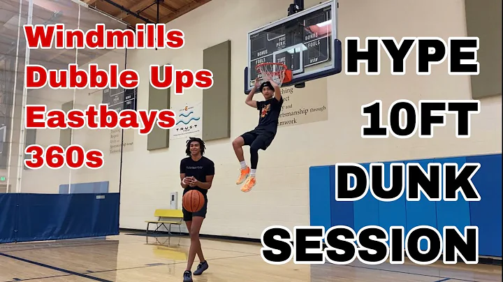 Hype 10ft dunk session w/ 58 Dominic Gonzales 67 C...