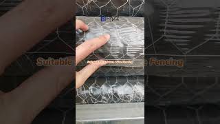 Galvanized Wire Hexagonal Mesh, Galvanized Triple Twist Mesh for Galvanized Chicken Wire Mesh
