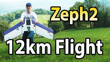 ImmersionRC 12km Longrange Zephyr II flight