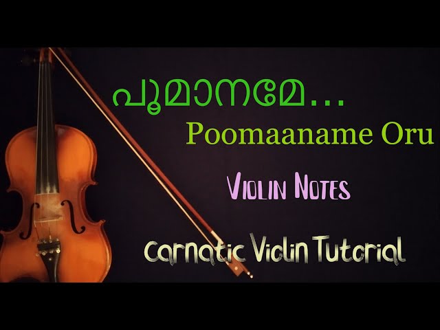 #violintutorial #violinotes #violinshorts #violincover Poomaaname Oru  Nirakkoottu class=