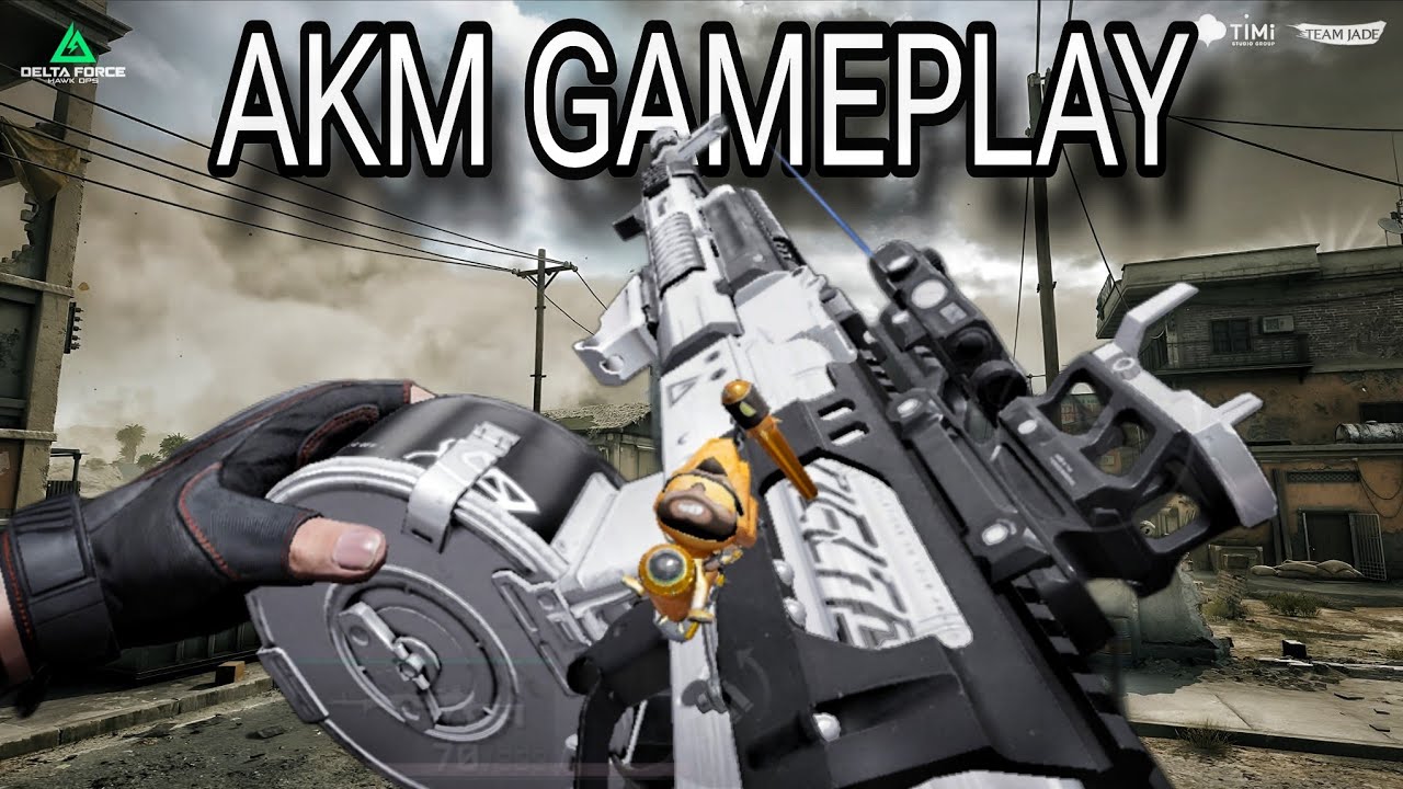 AKM ZERO RECOIL DELTA FORCE MOBILE GAMEPLAY 
