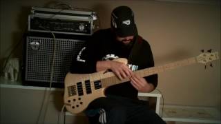 Video thumbnail of "El chavo del 8 - Bass Tapping Cover (Nico Aranda)"