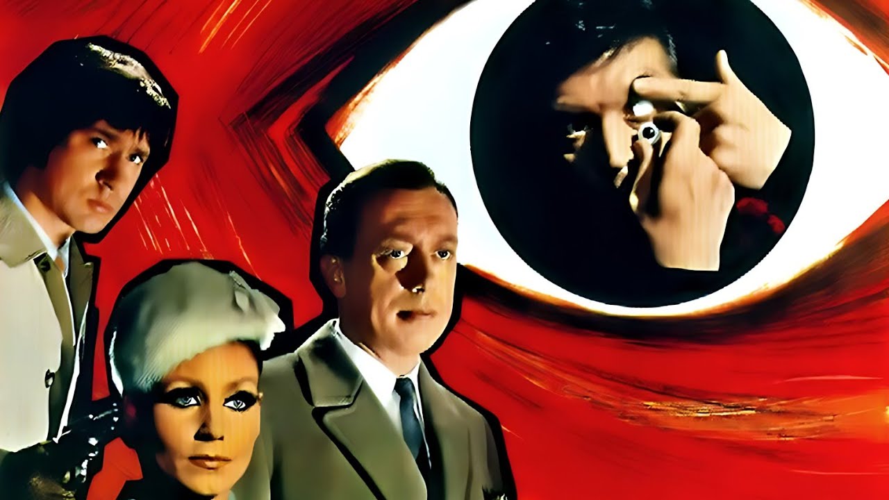 Opening title for 'Der Mann Mit Dem Glasauge' ( W- Germany 1968)