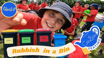Rubbish in a Bin Official Music Video | Reduce Reuse Recycle | Kids Songs