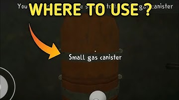 where to use small gas canister in ice scream 2