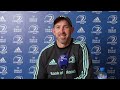 Andrew Goodman press conference | Leinster Rugby v DHL Stormers | URC