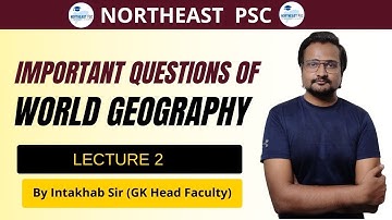 L2 I Important Questions of World Geography I by Intakhab Ali Sir