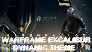 PS4 WARFRAME EXCALIBUR DYNAMIC THEME (PlayStation 4). Deutsch