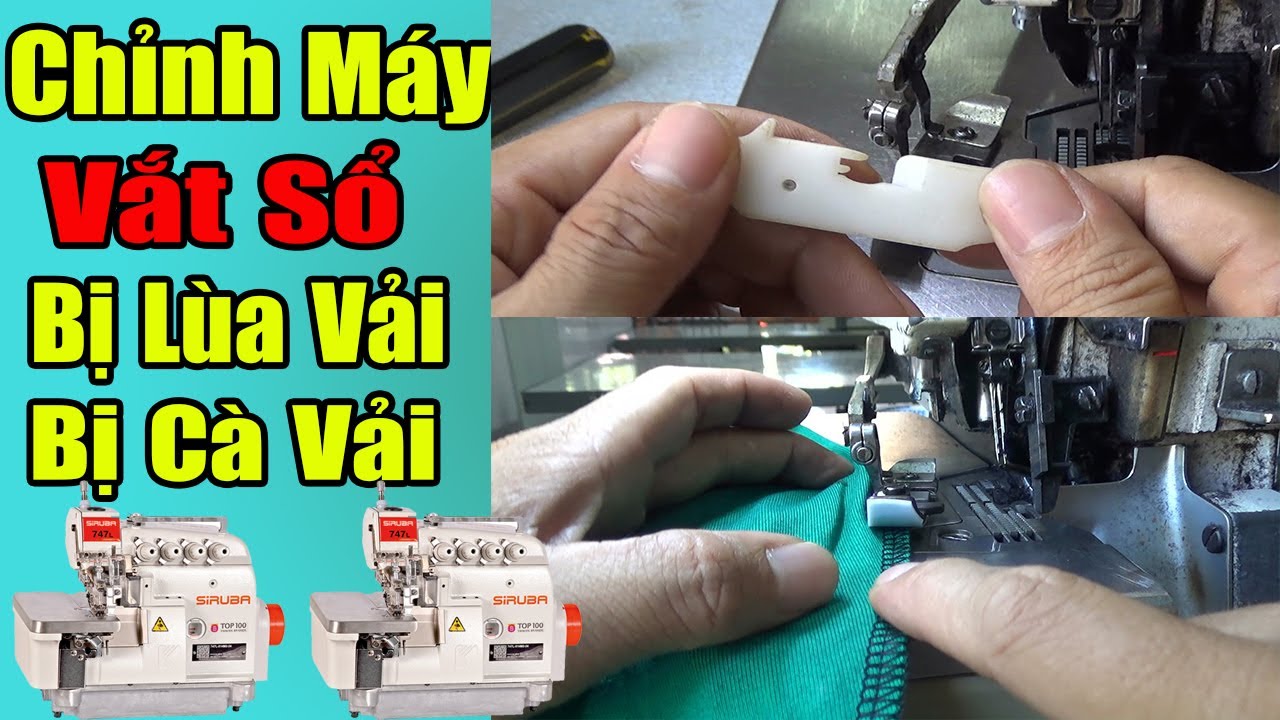 โกง vat Update 2022 การปรับเครื่องจักรที่จะเย็บผ้า จักรเย็บผ้าผ้าด้วย Ca Mau เครื่องรีดผ้า #nganhmaymac