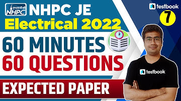 NHPC JE Electrical Classes 2022 | Mock Test Set 7 | Important Questions Practice Set by Mohit Sir