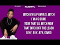 YBN Nahmir - Bounce Out With That (Lyric Video)