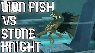 LION FISH VS STONE KNIGHT | Deepwoken