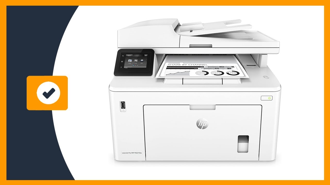 HP LaserJet Pro MFP M227fdw - Impresora láser multifunción, monocromo,  Wi-Fi, Ethernet (G3Q75A) - YouTube