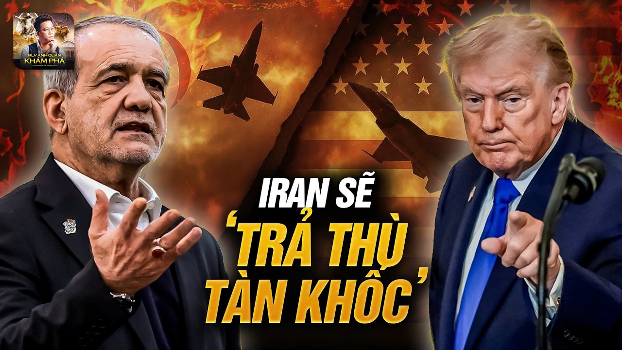 KHÔNG NÓI NHIỀU: IRAN TUYÊN BỐ SẼ TRẢ THÙ CHO SỰ RA ĐI CỦA ĐẠI GIÁO CHỦ ALI KHAMENEI